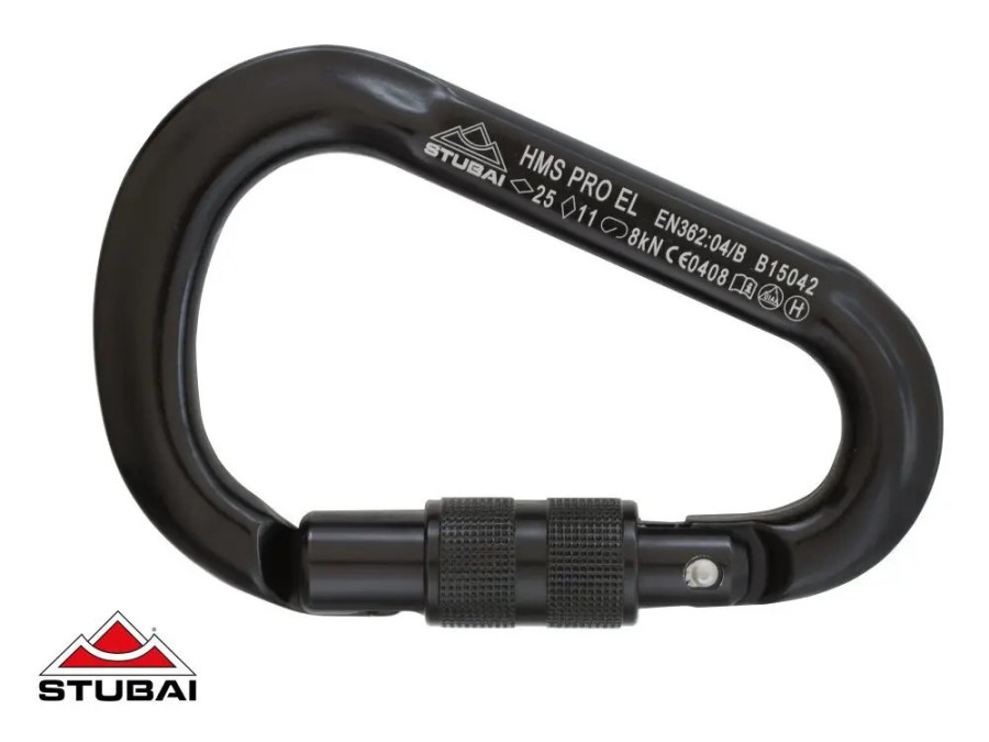 Climbing carabiner with engraving