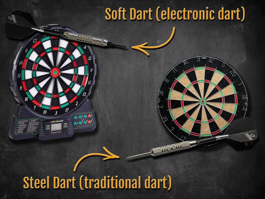 Darts with 3 times engraving