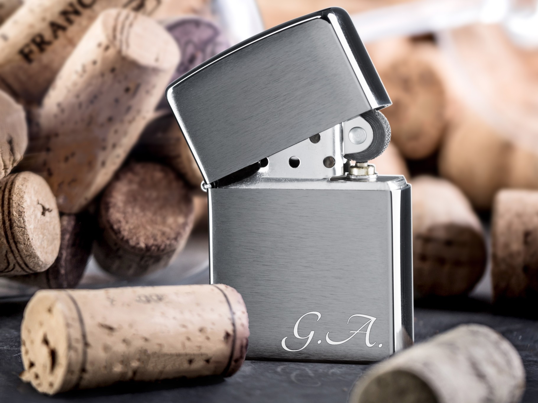 Lighter with your initials