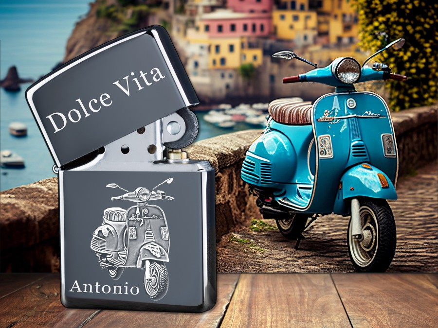 Vespa Zippo – Dolce Vita