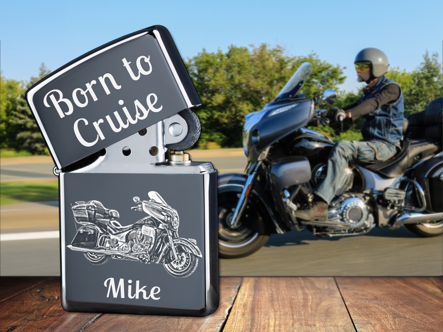 Zippo for 2-wheel travellers