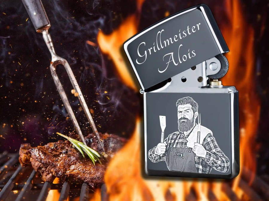 Zippo with photo engraving